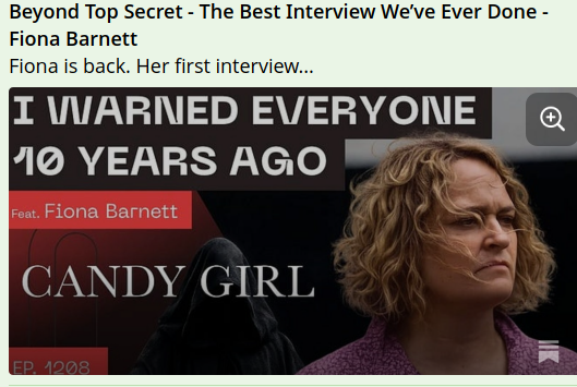 foxblog3's tweet photo. Beyond Top Secret - The Best Interview We’ve Ever Done - Fiona Barnett https://t.co/mqLjrjt7Dd fionabarnett interview https://t.co/GlwcHirPhg
