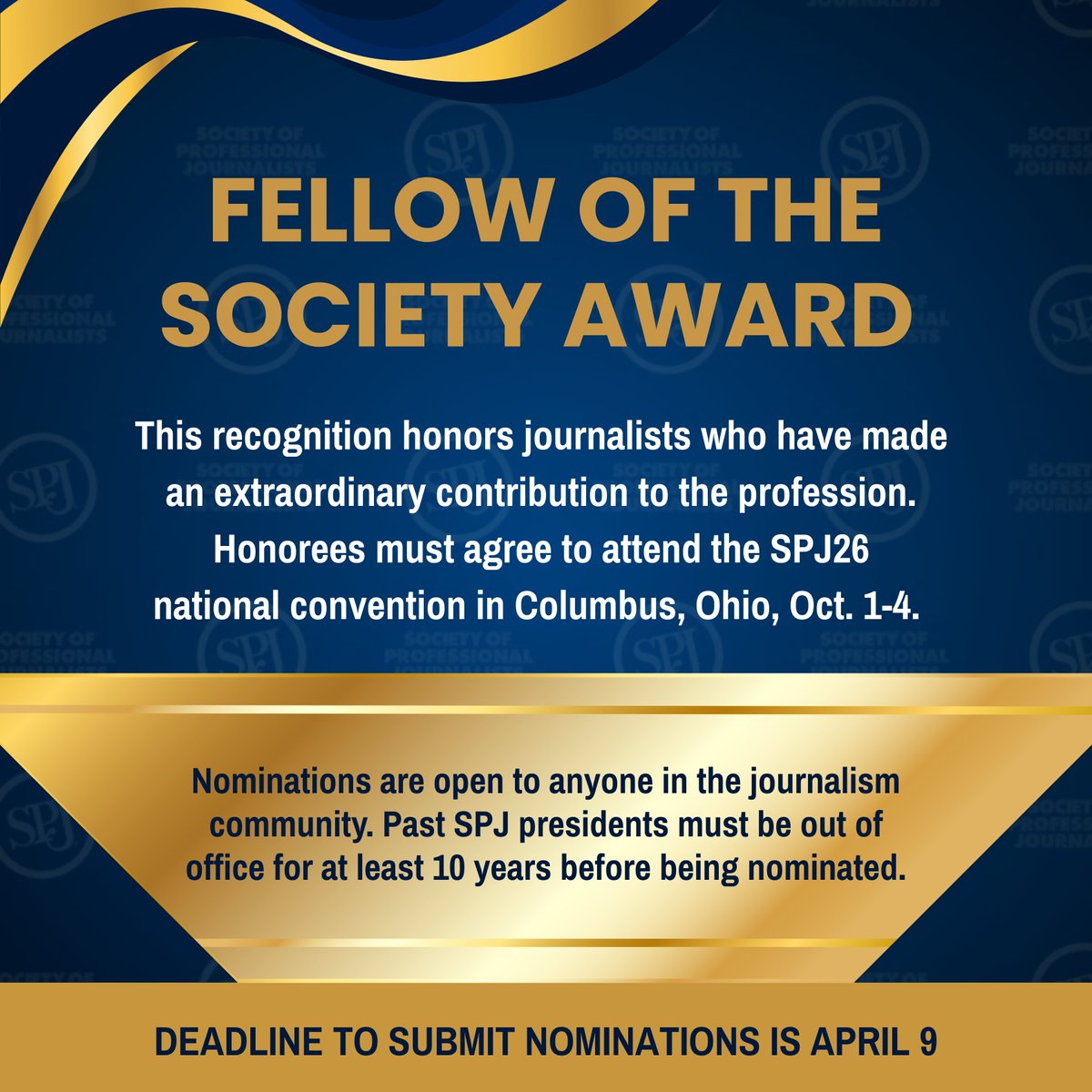 Society of Professional Journalists tweet media