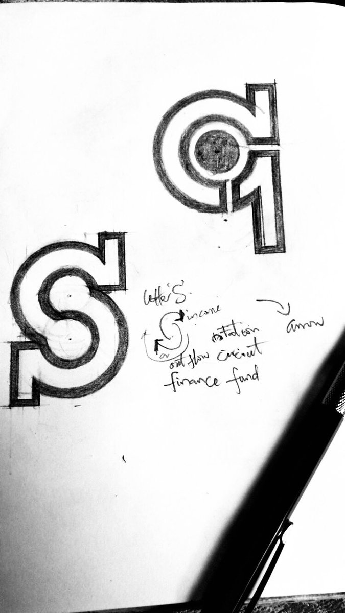 dejose_jd's tweet image. Logo Sketch
Rationale: Letter S, Arrow, 

Reference to Cruz Novillo. 

I'm the best Brand designer
With the best sketching skills. 

#logoart #logodesign
 @ppcruznovillojr