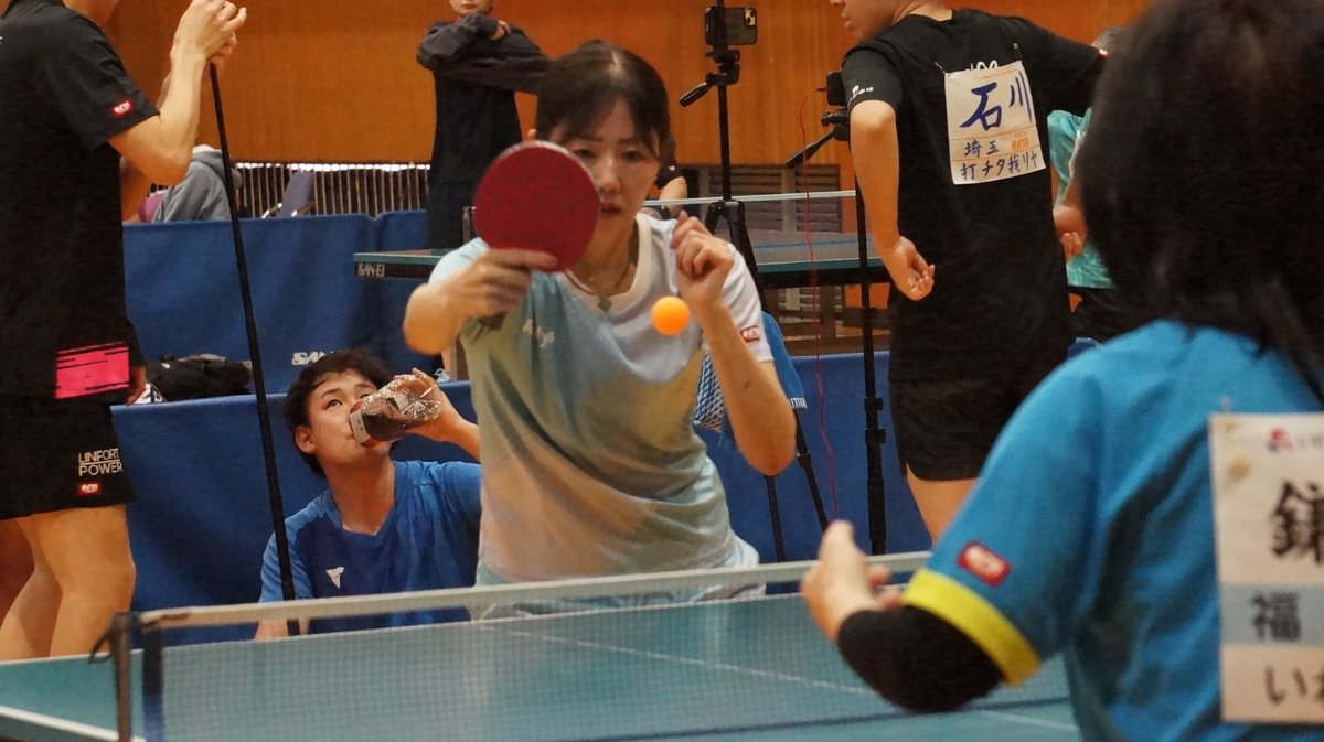 ラージボール卓球のＬリーグ🟠 tweet media