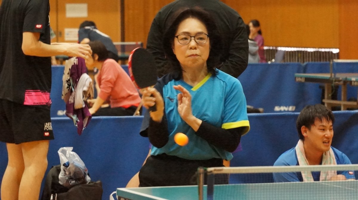 ラージボール卓球のＬリーグ🟠 tweet media