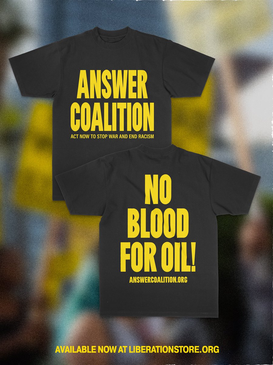 ANSWER Coalition tweet media