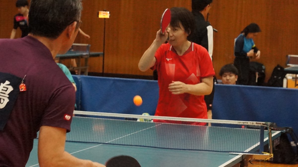 ラージボール卓球のＬリーグ🟠 tweet media