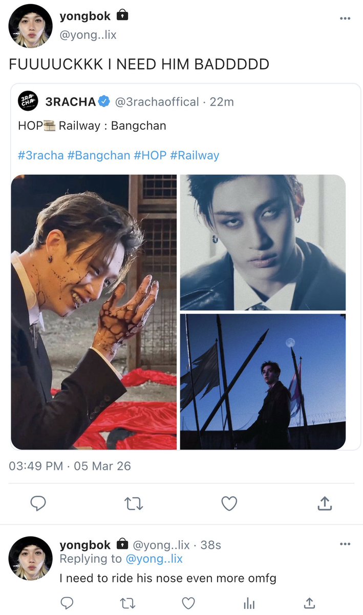 jvjuuuondatbeat's tweet photo. chnlix socmed 🐺🐥

3racha idol 🐺 discovers a twitch streamer (🐥) that catches his attention and later finds out the pretty boy is also an only fans creator as well as a fan of his. https://t.co/IngcDhSIvO
