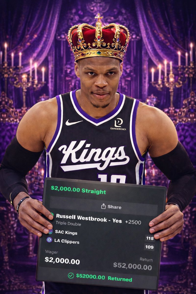 RUSSELL WESTBROOK TD 👑
