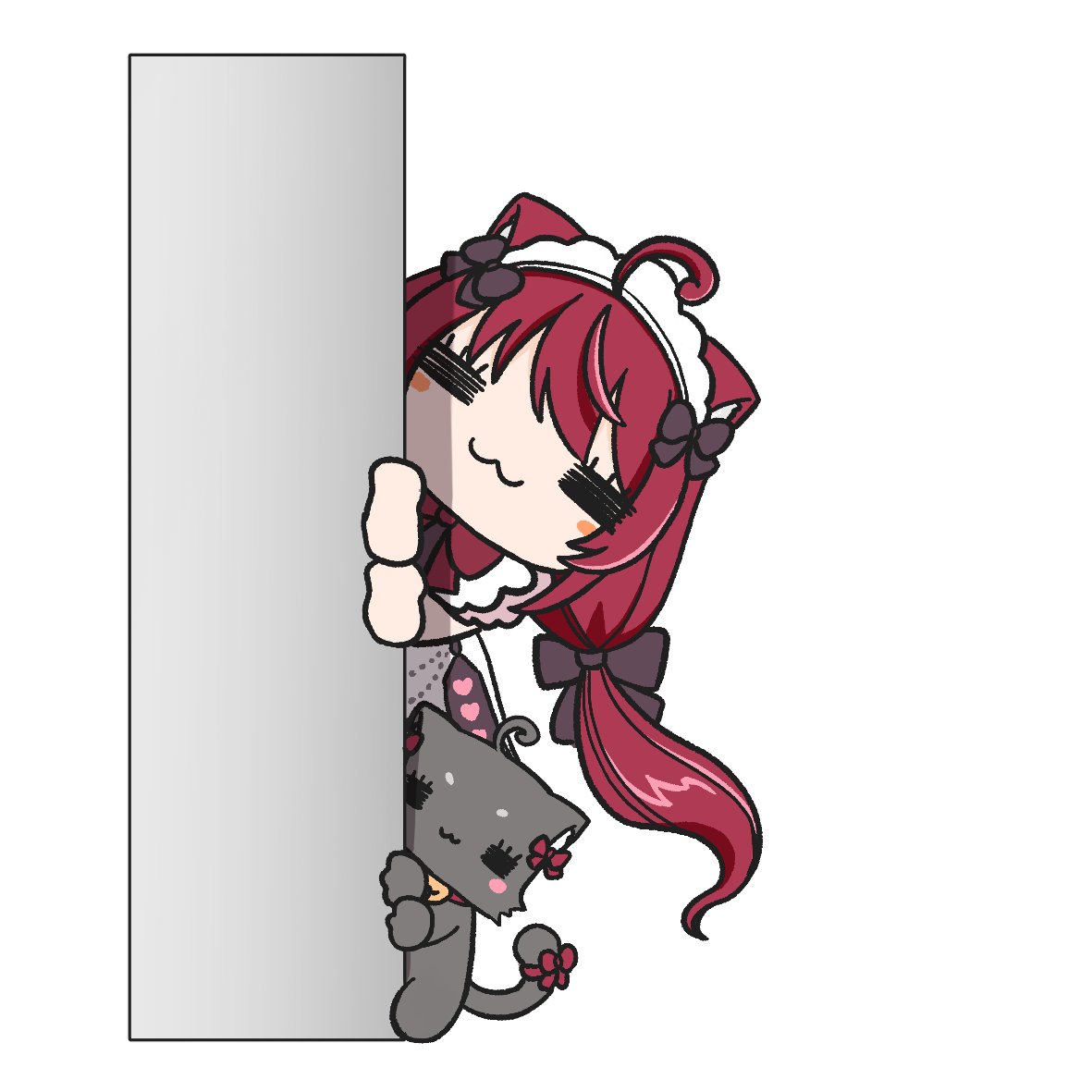 赫音ユリス🐿🐈‍⬛〖サイバー猫メイドVtuber〗5/2　4周年 tweet media