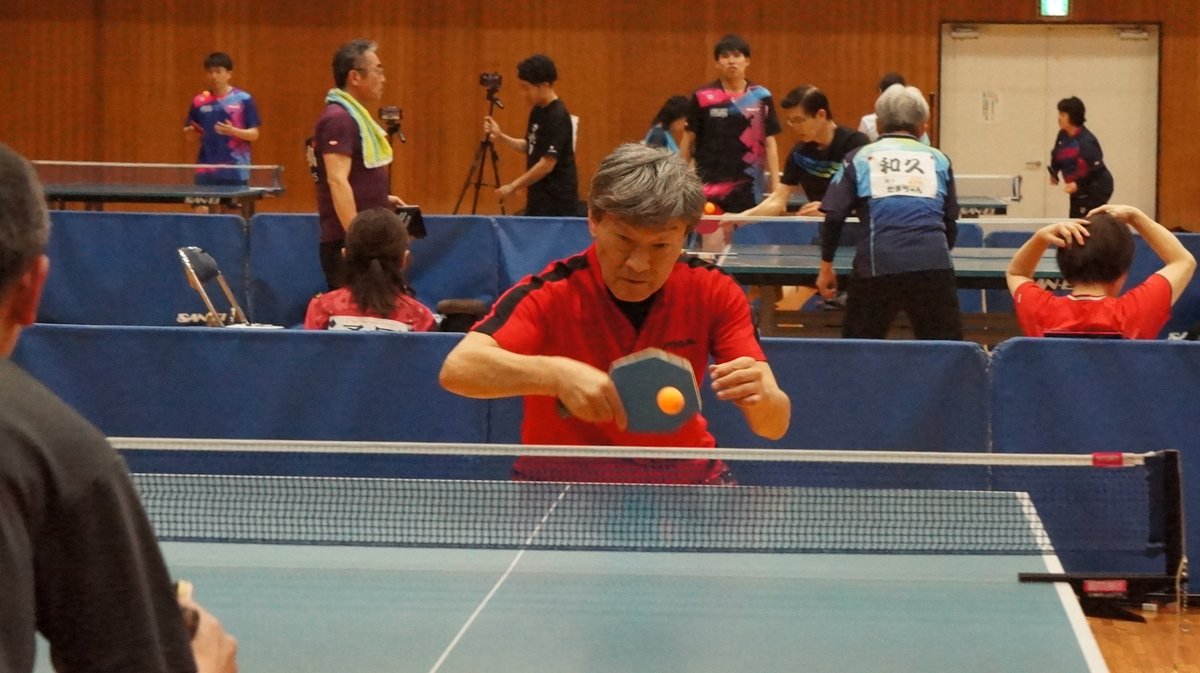 ラージボール卓球のＬリーグ🟠 tweet media