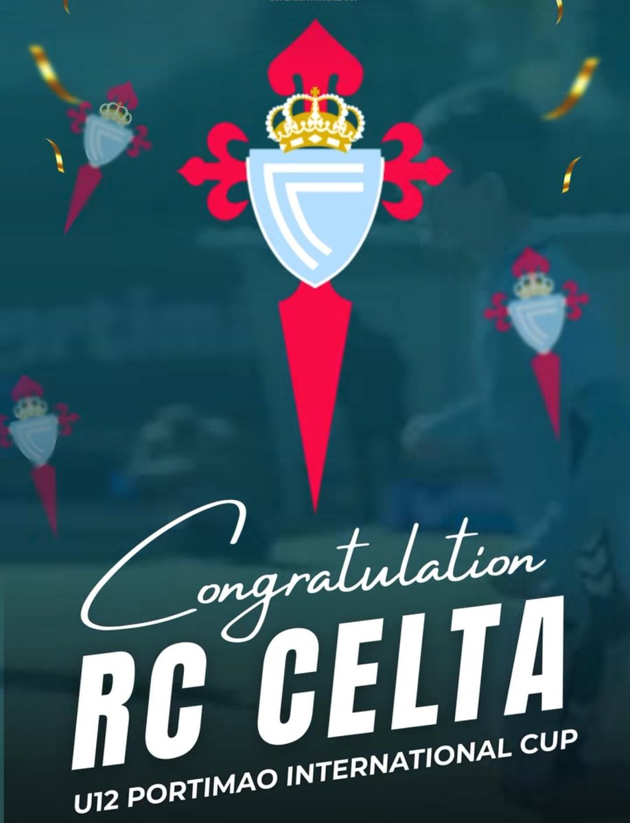 MCeleste1923's tweet photo. 🏆 O @RCCelta Alevín A CAMPIÓN da Portimao Cup

✅Venceu 0-1 na gran final ó @1913parmacalcio 

👏 Parabens @AbaldeAlex e a todo o equipo! #SeguimosMedrando https://t.co/zKX1JzW1pE