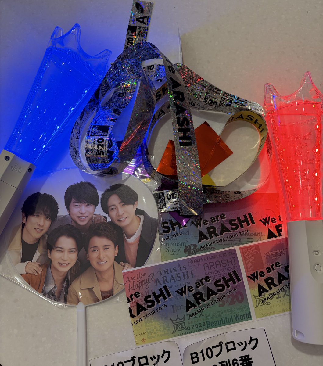 ayk_0705_'s tweet photo. 本当にありがとう😭
嵐ずっと大好き!!!!!

 #WeAreARASHI2026 https://t.co/nXl1Jx5GaS