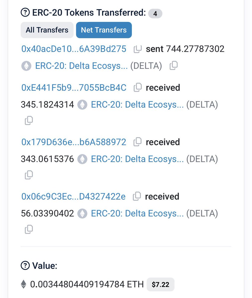 Q1 Dividends paid out! For a total of 744 Delta tokens this time.

Congratulations to our first three liquidity providers of the year!! 🎉