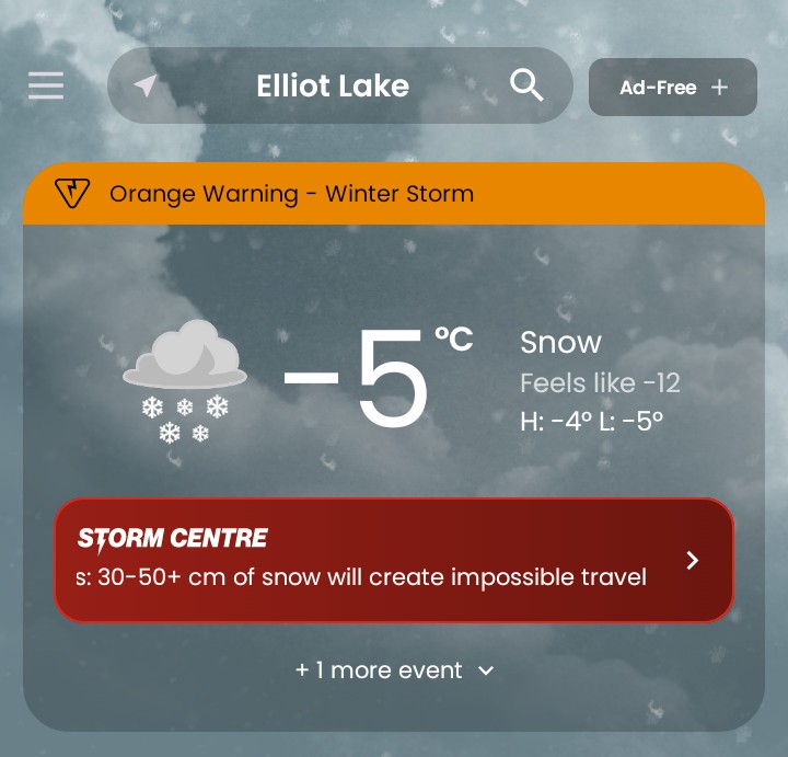 It started snowing about an hour ago. This will be interesting ❄️😅🇨🇦