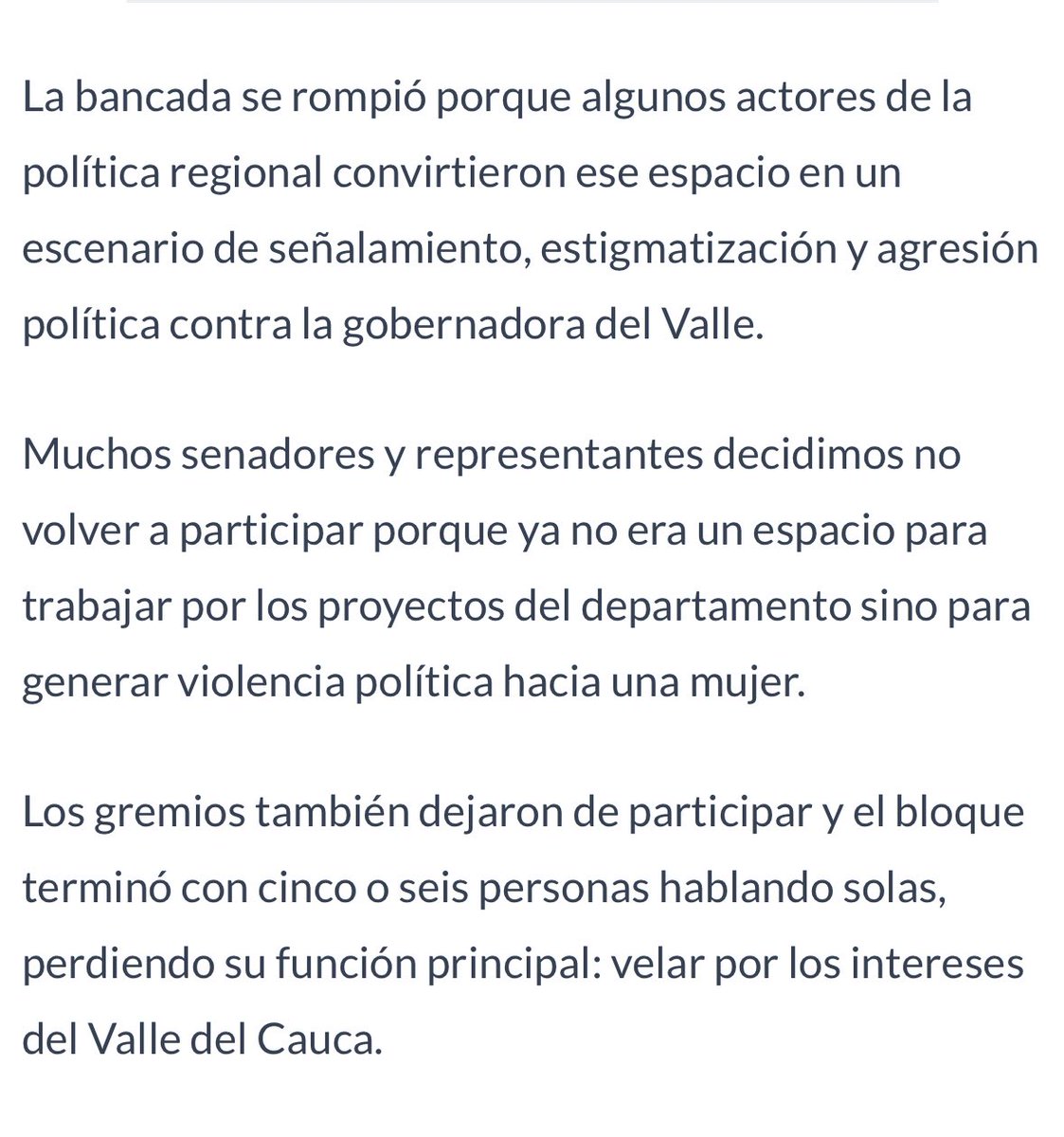 MariaCconcejala's tweet photo. Señora @normahurtados, no sea descarada: explique por qué hoy SITREN, el ente gestor del #TrenDeCercanías, entre 2024 y 2025 —sin tener siquiera la cofinanciación del Gobierno Nacional— ya se gastó más de $1.000 millones en salarios para tres cargos directivos, sin contar los otros contratistas que tienen allí engordando la nómina.

Eso no es misoginia. El problema es que un proyecto como el #TrenDeCercanías, manejado a través de un ente gestor que controla @DilianFrancisca, no le da tranquilidad a nadie.

El día que respondan estos cuestionamientos, en lugar de esconderse detrás de campañas insulsas que instrumentalizan las luchas de las mujeres, ese día la bancada del Valle podrá avanzar con claridad. 

Esperemos que con mayorías de @PactoCol la bancada parlamentaria del Valle dé pasos decisivos a que superemos al Dilianismo y avancemos en los proyectos que necesita Cali y la región.