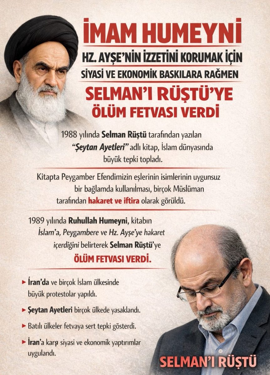 BU YALANI HIZLI BİR ŞEKİLDE PAYLAŞALIM...

Aziz kardeşlerim malumunuz sia mezhebinde takiyye (yalan söyleyerek kendi inancını gizleme) farz olduğu için; şii ler çok rahat bir şekilde yalan söyleyebiliyorlar.

Humeyni kendi eserinde net olarak;

 "Aişe, zubeyr, talha ve muaviye