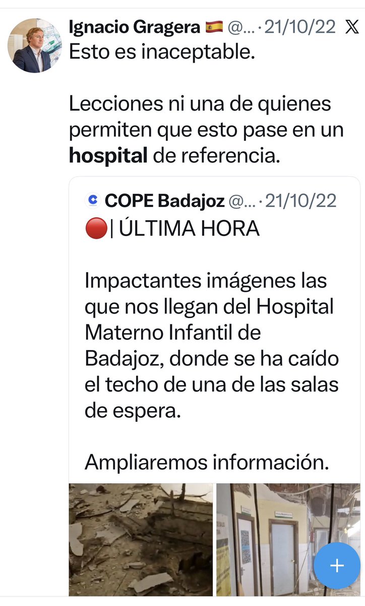 silgoncha's tweet photo. ❌ Silencio atronador de Ignacio Gragera respecto a este asunto cuando gobiernan los suyos 
📢 A Badajoz se la defiende SIEMPRE, gobierne quién gobierne https://t.co/Lsapg72jjj