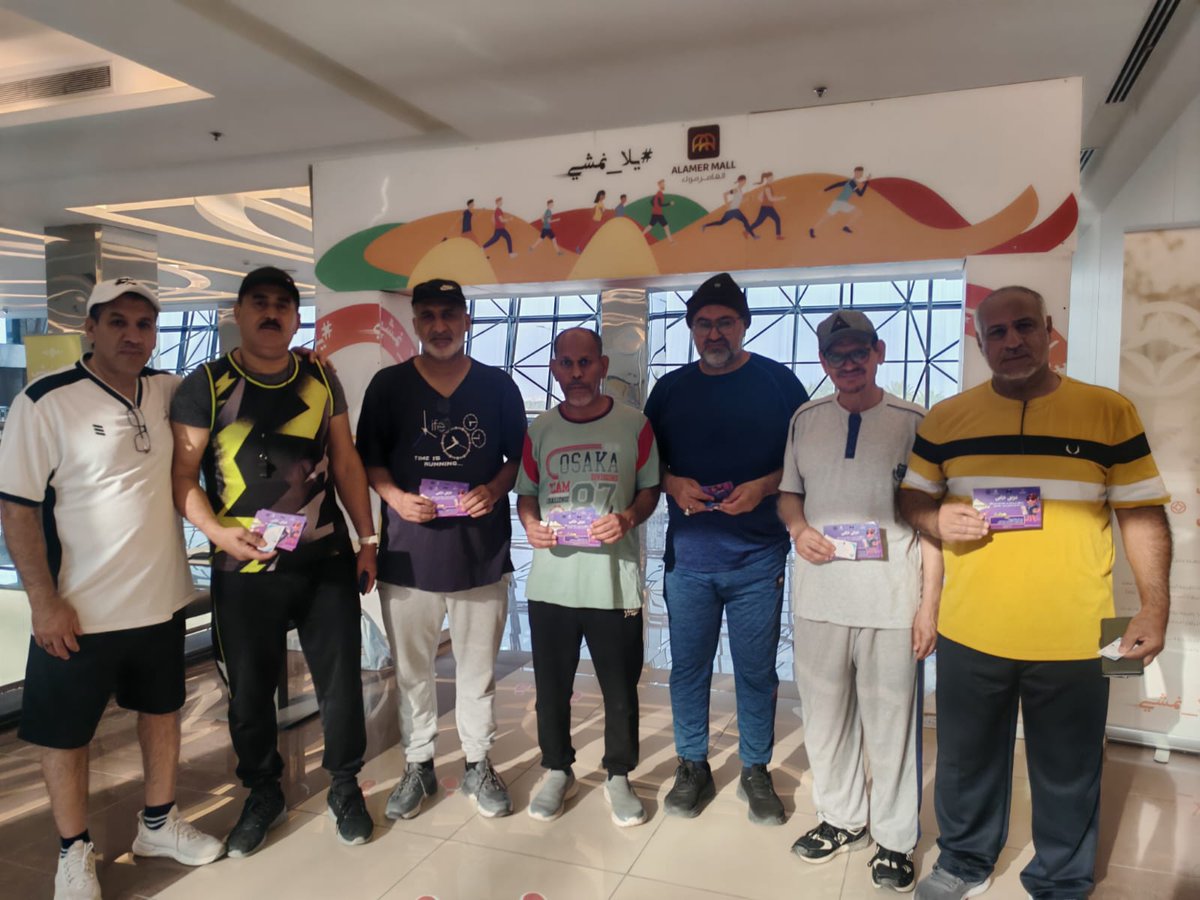 ALMANSORACLUB's tweet photo. بخطوات ملؤها الحيوية.. 
أقام نادي المنصورة برنامجه الرياضي لرياضة المشي اليوم في أروقة ممشى العامر مول بقيادة الكابتن القدير حسن الناصر🏃‍♂️✨
نتقدم بجزيل الشكر لإدارة العامر مول على إتاحة هذه الفرصة لممارسة الرياضة وتعزيز الروابط المجتمعية.
@mosgovsa https://t.co/5eN51zQIhO