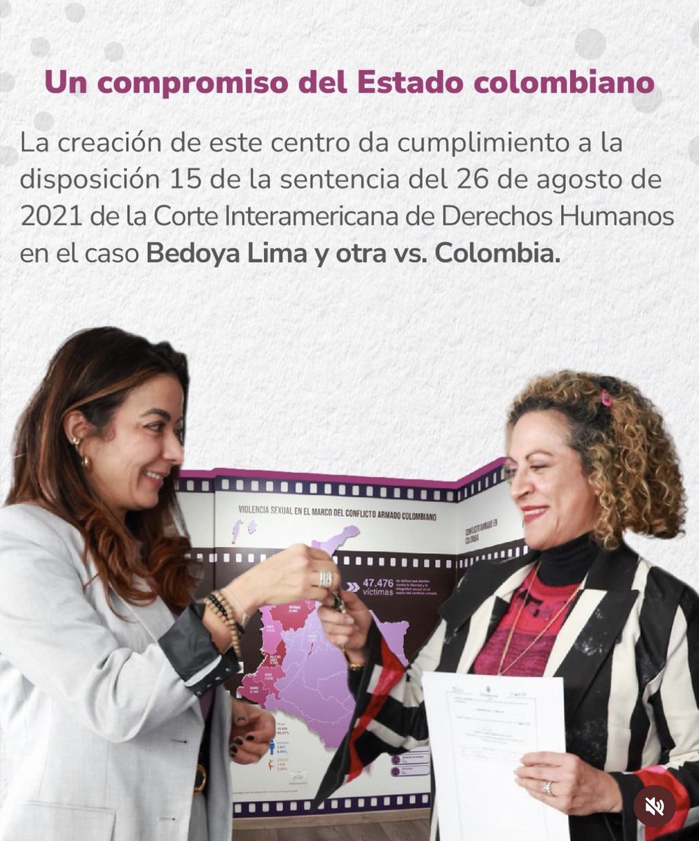 afro_candombera's tweet photo. Después de atravesar dificultades y barreras administrativas me siento contenta por la entrega del Centro Memoria #NoesHoraDeCallar. Como representante de las organizaciones de víctimas de violencia sexual en el comité de gerencia agradezco primero a @jbedoyalima por su persistencia y al presidente @petrogustavo por cumplir la sentencia de la @CorteIDH, les pido a
@infopresidencia no dejen sola a Jineth ni a las organizaciones que la acompañamos por favor. 🙏