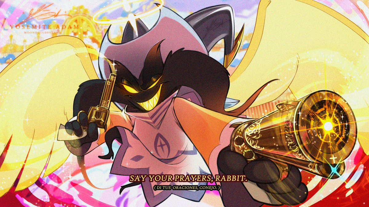 Moondolldreeams's tweet image. ✨☁️Looney hotel☁️✨
𝘗𝘳𝘦𝘴𝘦𝘯𝘵𝘴 𝘊𝘢𝘴𝘵 𝘈𝘤𝘵𝘰𝘳𝘴 P4 
- Queen Sera Tyr´hanne
- Princess Emily Incense
- Yosemite Adam
- Elmer Lute 
#HazbinHotel #looneytunes #sera #emily #adam #Lute #hazbinhotels2