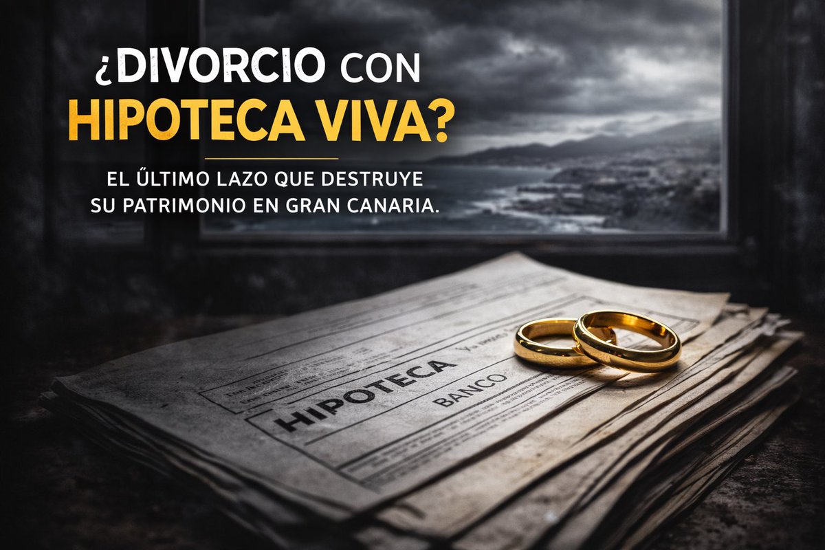AlejandroAbreus's tweet photo. 🔴 ¿Casados con el #banco tras el #divorcio? En #GranCanaria, la "#HipotecaViva" es el hachazo silencioso a su capital. Cada mes de bloqueo es dinero quemado en intereses e IBI. No regale su patrimonio a una subasta judicial.
Descubra cómo aquí: https://t.co/PPWFawQvle #API02129 https://t.co/SFyZD62A8O