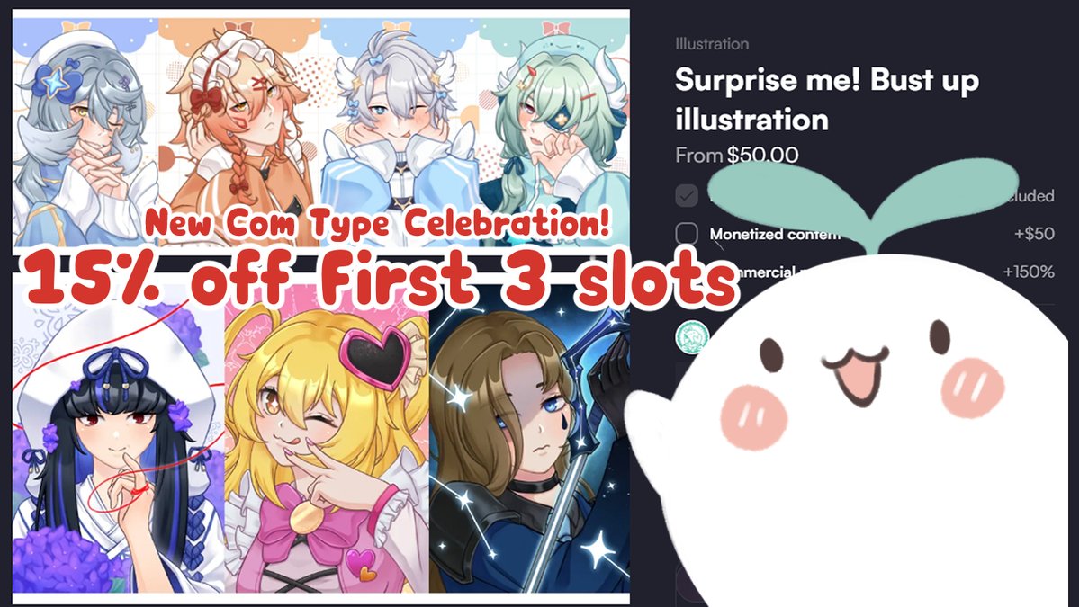 MinttnyOong 🦭🌱| Com open ★彡 tweet media