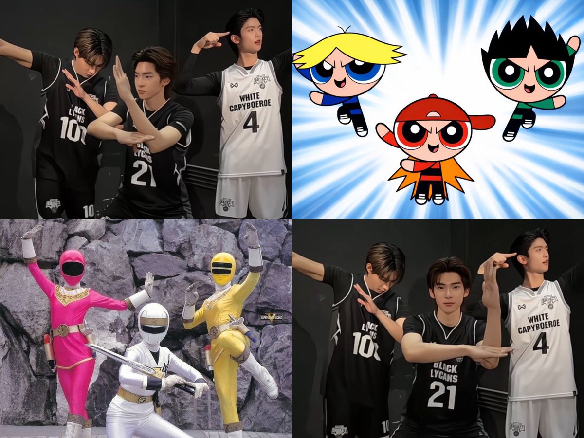 เป็น Powerpuff Boys หรือว่า 
Power Rangers กันแน่นะ ?5556655566555555 

#TutorKrp #tthomastc #twnpich