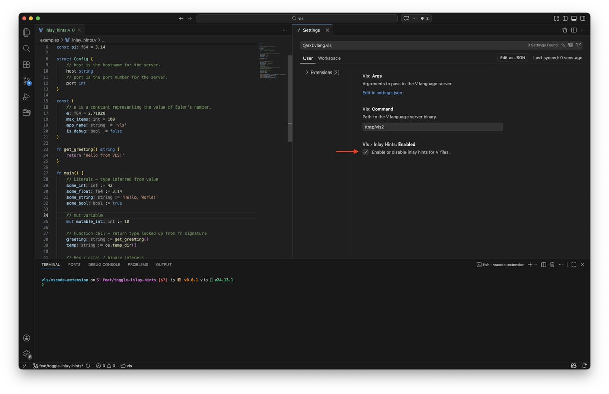 The V Programming Language tweet media
