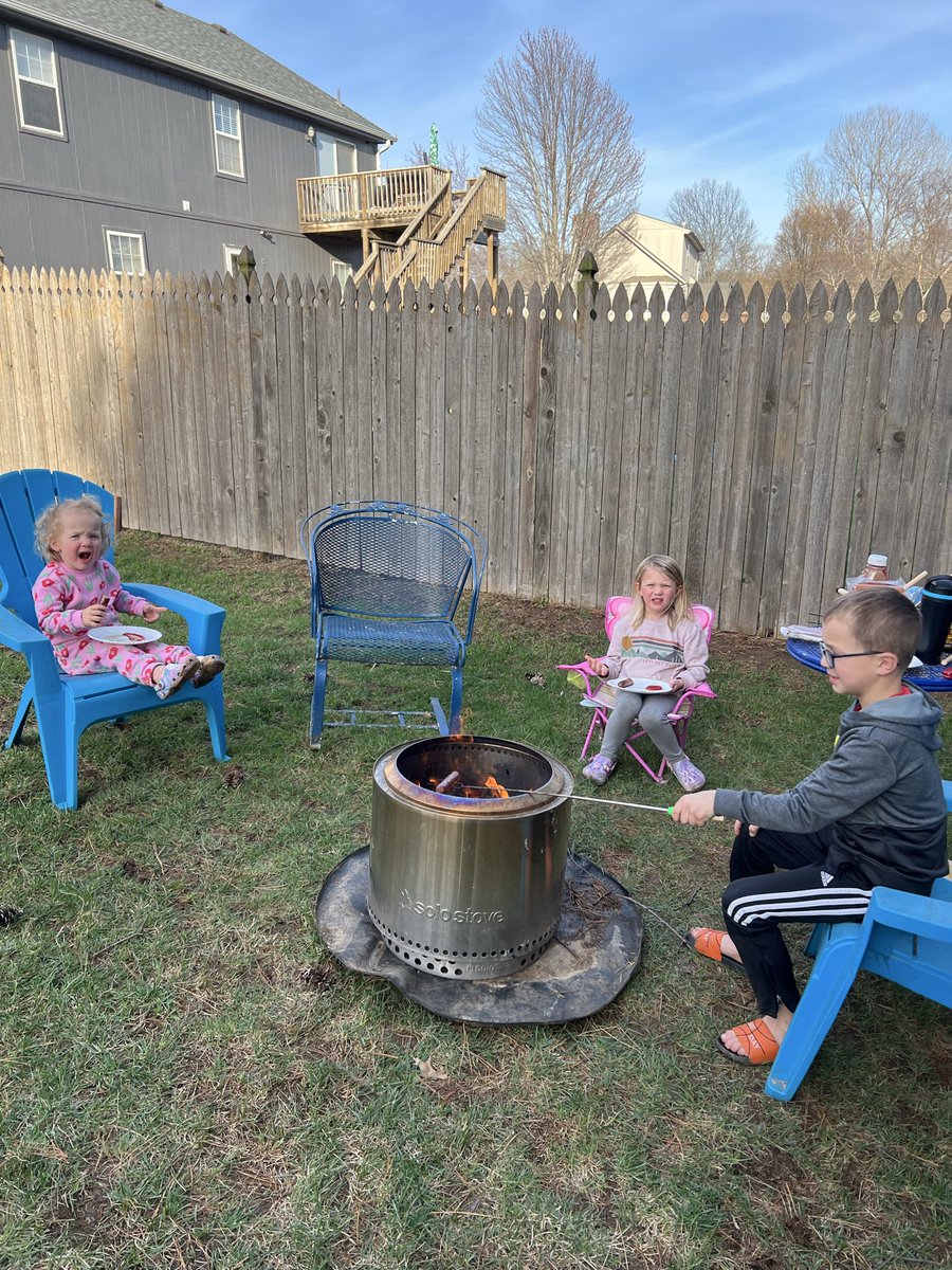 trues10's tweet photo. We gave mom a much deserved break for a couple days after she held down the fort during the 🏀 season. We’ve tried to soak up the nice weather and be active outside. You know we can’t miss church on Sunday. #Jesusovereverything https://t.co/YjMlphboRU