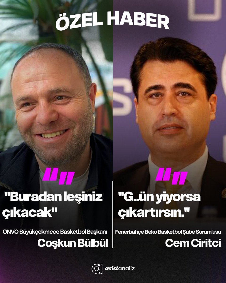 futbolovic's tweet photo. Fenerbahçe Beko - ONVO Büyükçekmece basketbol maçında Fenerbahçe’li yöneticilere “Buradan leşiniz çıkacak” diyen vatandaşın özgeçmişi… https://t.co/k4B3H3y6oK