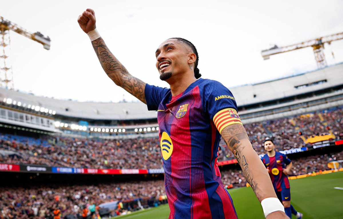 4KMHQ's tweet image. Raphinha #BarçaSevilla