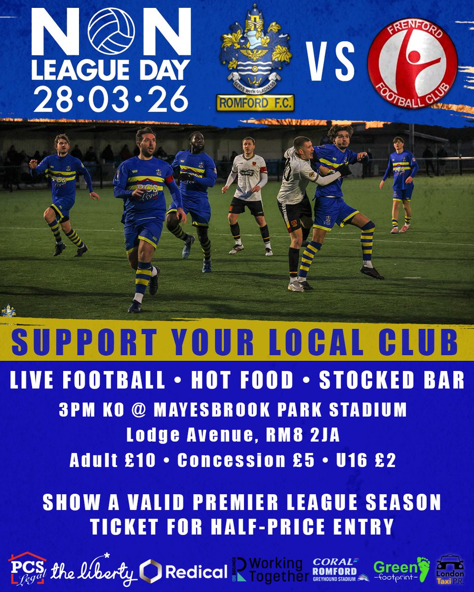 Romford FC tweet media