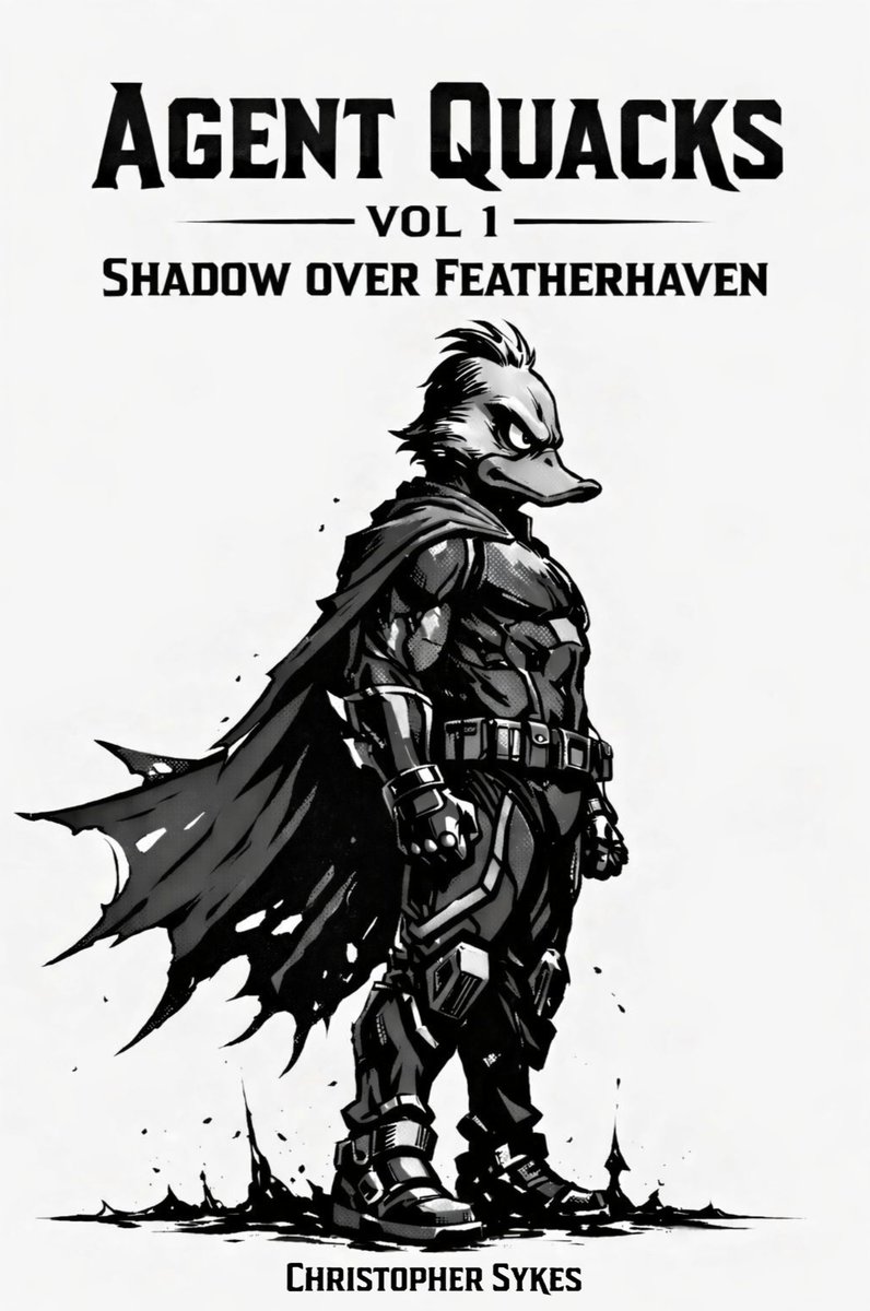 Artinmind10's tweet image. AGENT QUACKS VOL. 1 IS HERE!
Shadow Over Featherhaven
Now available in Paperback &amp;amp; Hardcover

amazon.com/dp/B0GS173MGF/…

#AgentQuacks
#ShadowOverFeatherhaven
#DarkFantasy
#SciFiFantasy
#FantasySeries
#BookTok
#EpicFantasy
#IndieAuthor
#Artinmind44