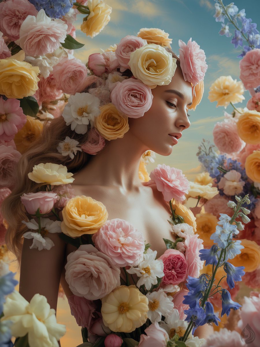 TheVelvetWing's tweet photo. Velvet Bloom:
Almost May
💛🌸☁️
#TheVelvetWing #VelvetBloom #Mayqueen #FlowerArt #SpringArt #SpringVibes https://t.co/IFXUWhO9Zc