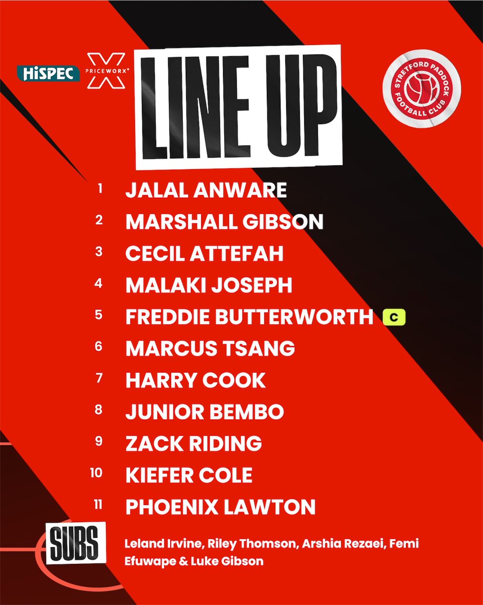 Stretford Paddock FC U21’s tweet media