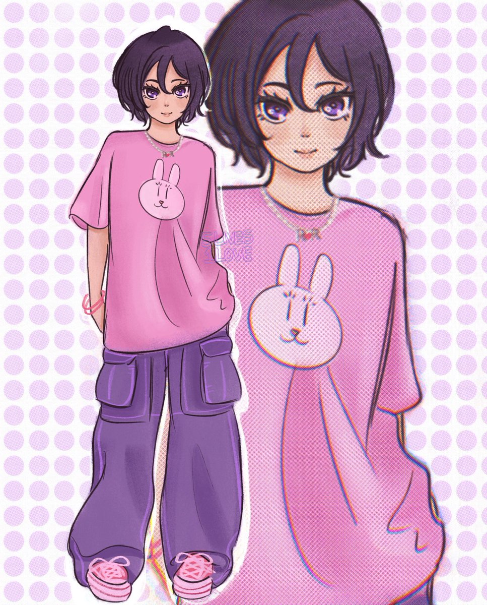 5lives1love's tweet photo. RUKIA 🐰❤️💜 #BLEACH https://t.co/CBwNSWNN8v