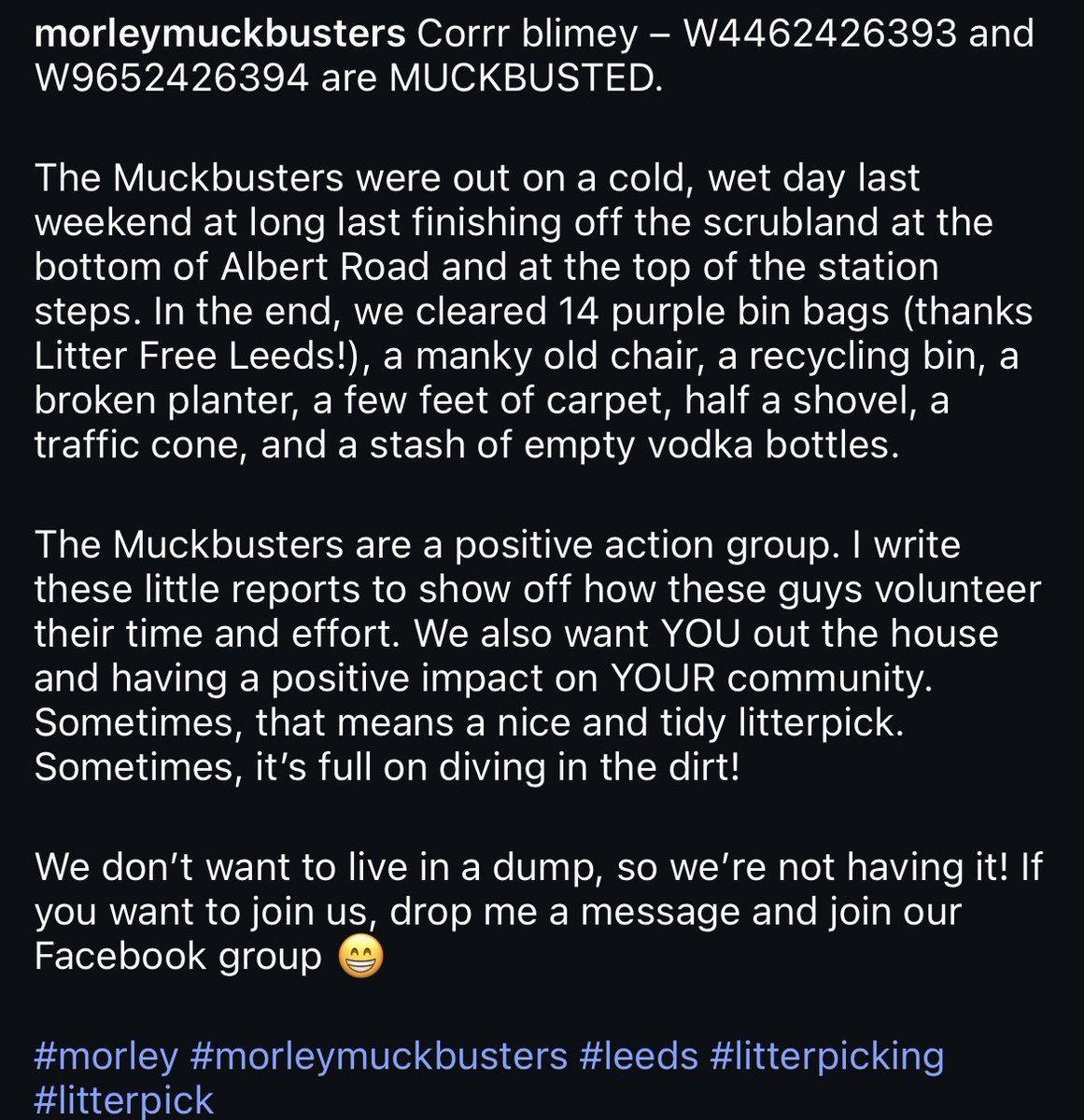 TheMuckbusters's tweet photo. Corrr blimey – W4462426393 and W9652426394 are MUCKBUSTED. https://t.co/vO9ikkcy5K