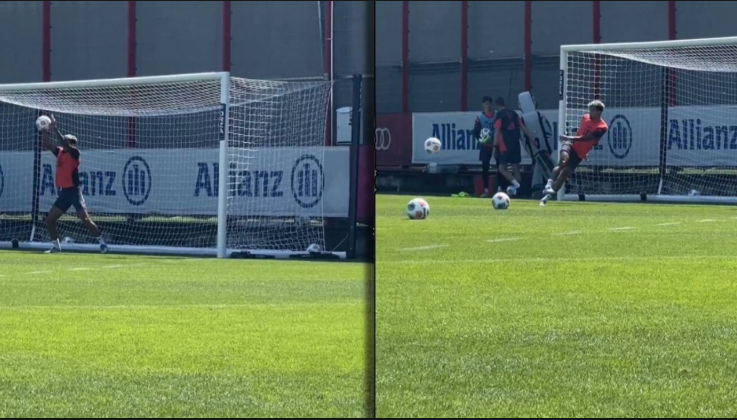 Jhoandry2M's tweet photo. @Gazpachen Kompany con tal de no darle descanso a Luis Diaz 😂 https://t.co/BsLiRlnOTK
