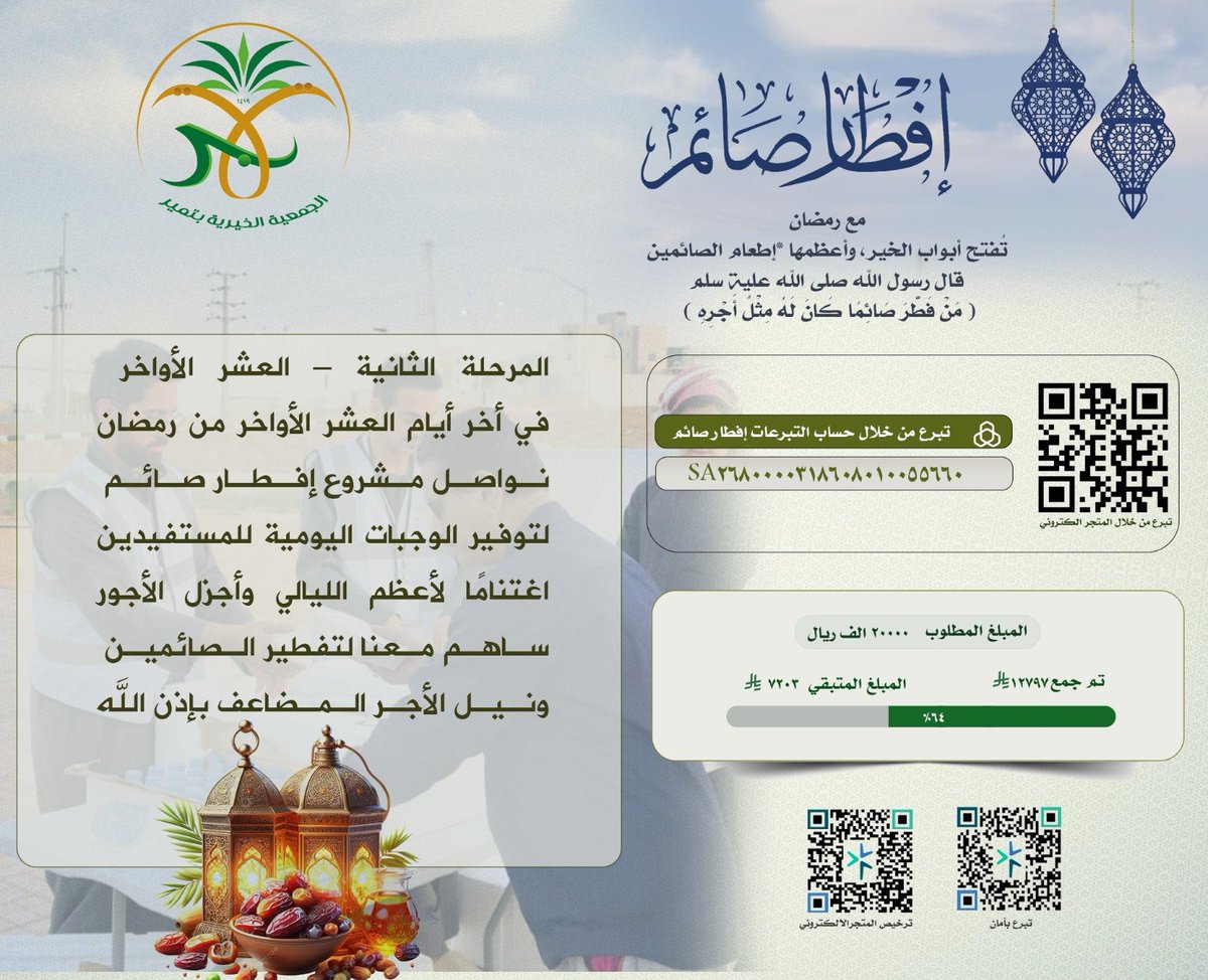 الجمعية الخيرية بتمير tweet media