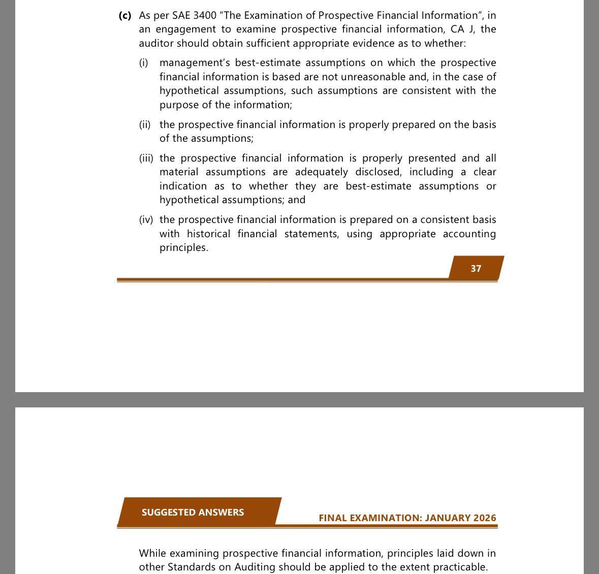 iamraviteja3's tweet photo. @CAHimankSingla Leave them Bro

Have a check on this Bro

It really hurts the people after seeing this type of evaluation

Like this question, she is short of 15 marks actaully she should get

For Aggregate she is short of 8 marks, Now she lost interest in group 1 https://t.co/v4jAXjgy7G