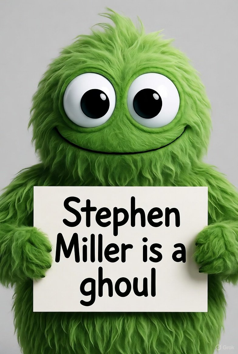HedgehogsOfX's tweet image. #StephenMiller #ghoul #fluffballs
