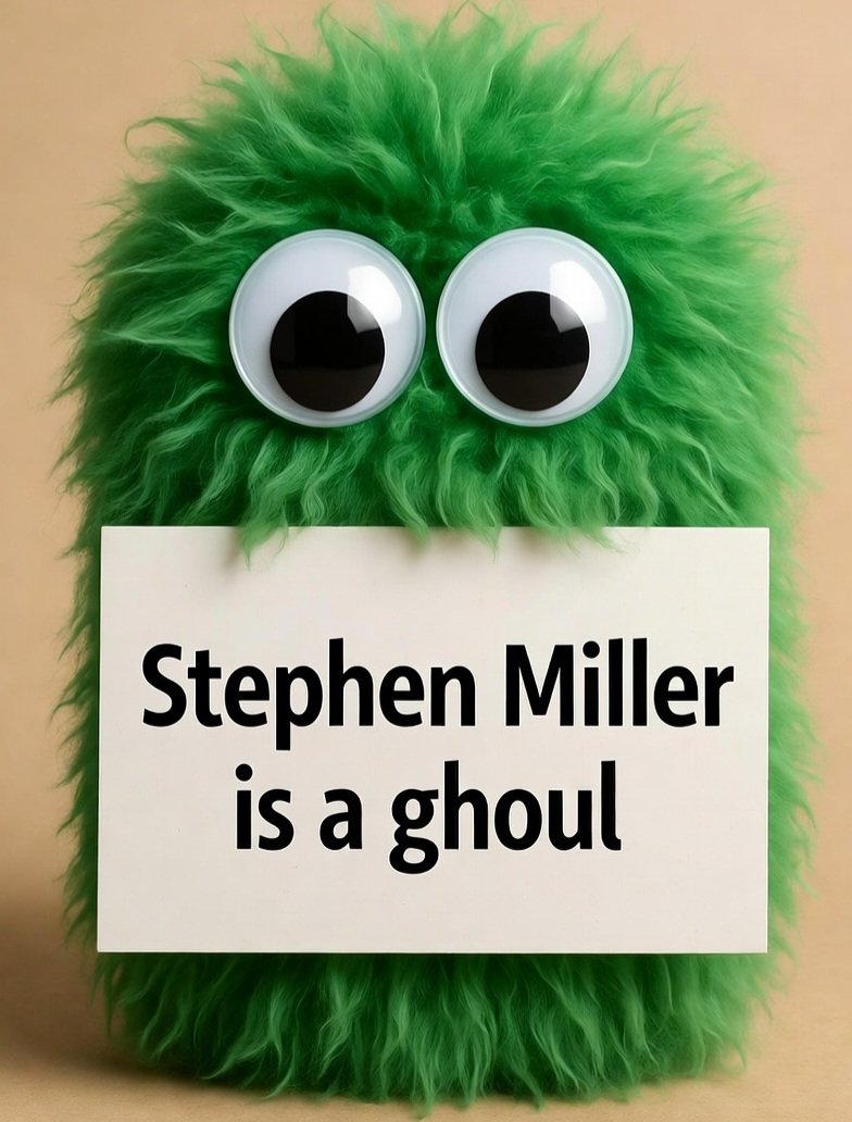 HedgehogsOfX's tweet image. #StephenMiller #ghoul #fluffballs