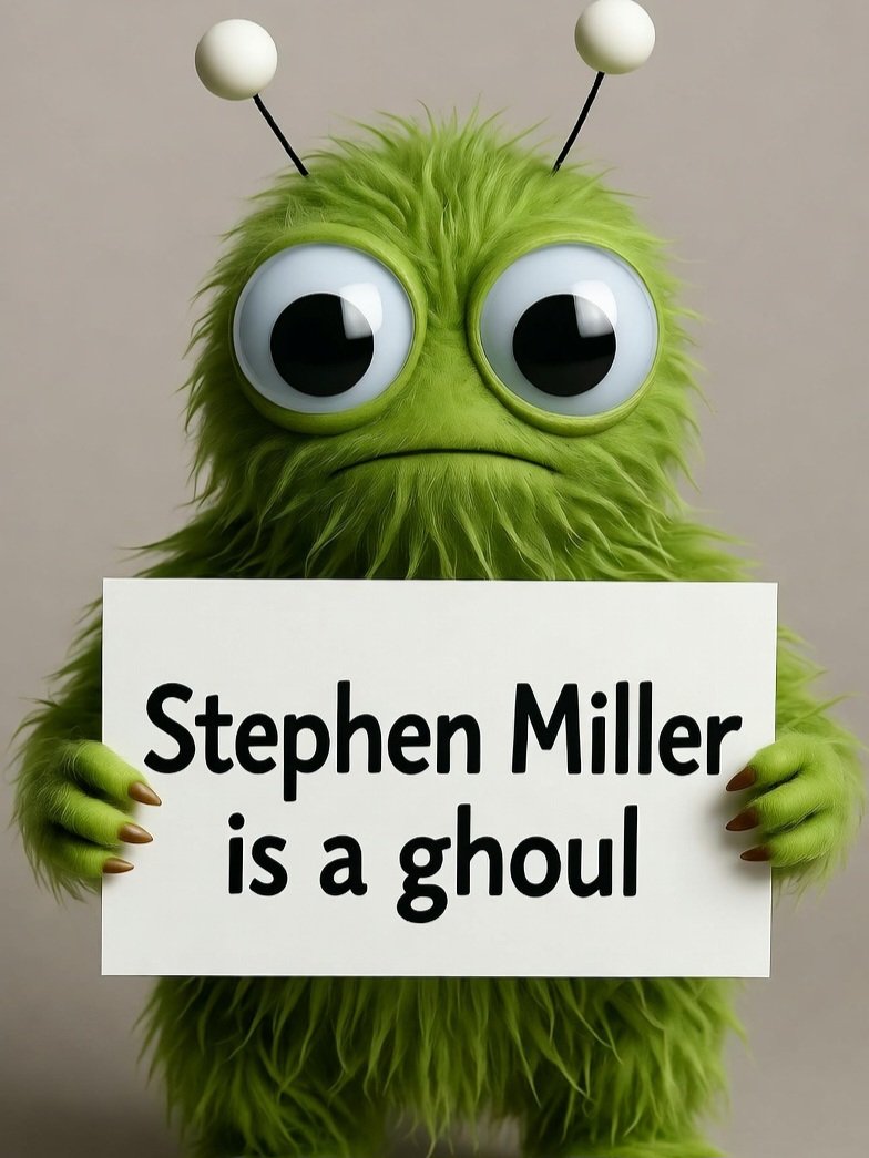 HedgehogsOfX's tweet image. #StephenMiller #ghoul #fluffballs