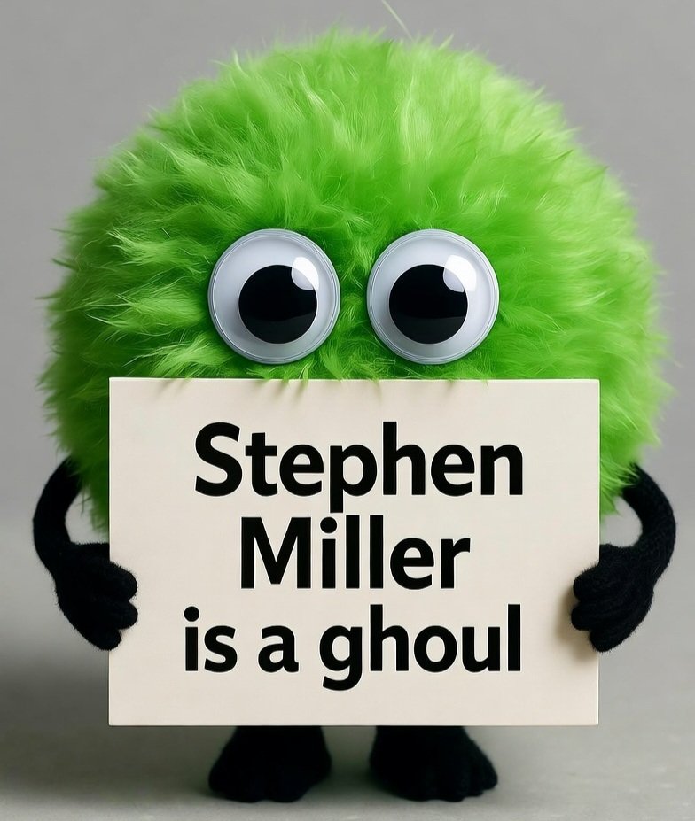 HedgehogsOfX's tweet image. #StephenMiller #ghoul #fluffballs