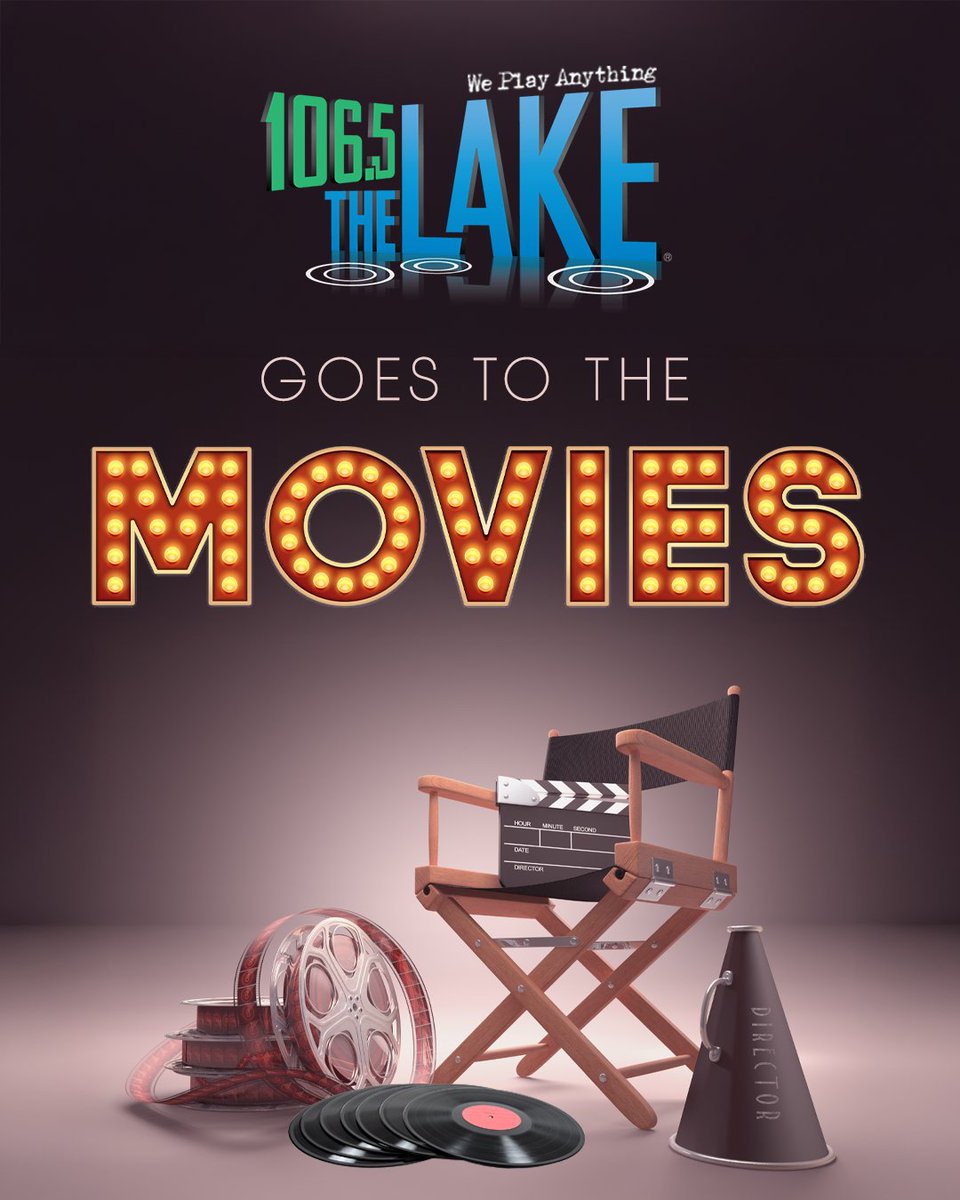 The Academy Awards are tonight, so we're celebrating the best songs from movies!
What's your favorite movie soundtrack? 

Listen: 1065thelake.com/listen

#Oscars #AcademyAwards #Movies #Soundtracks.