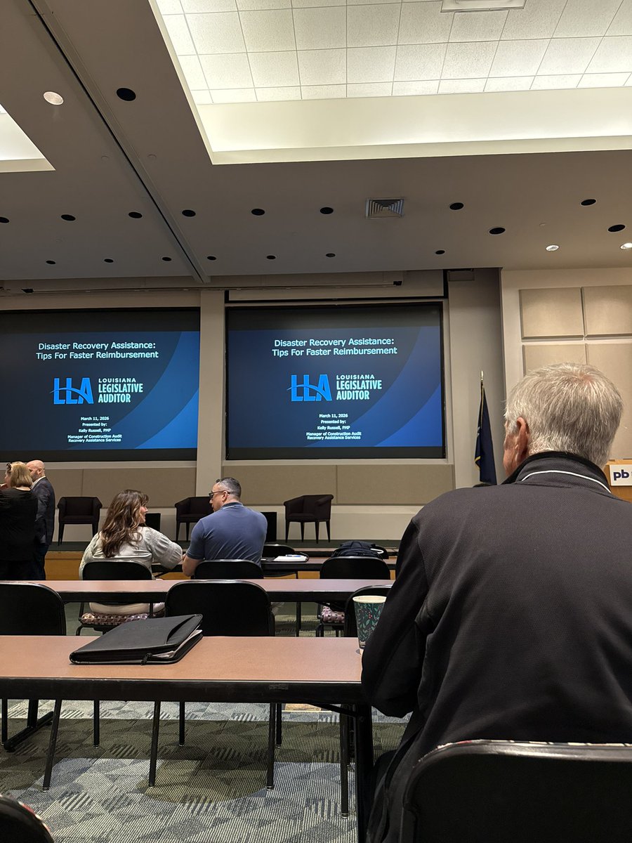 Great week of training with the Louisiana Legislative Auditor. 📈 Focusing on stewardship and operational excellence so we can keep the focus where it belongs: on our students at <a href="/BPCCCavs/">Bossier Parish Community College</a>
#CLGE #LLA #BPCCproud #goLCTCS