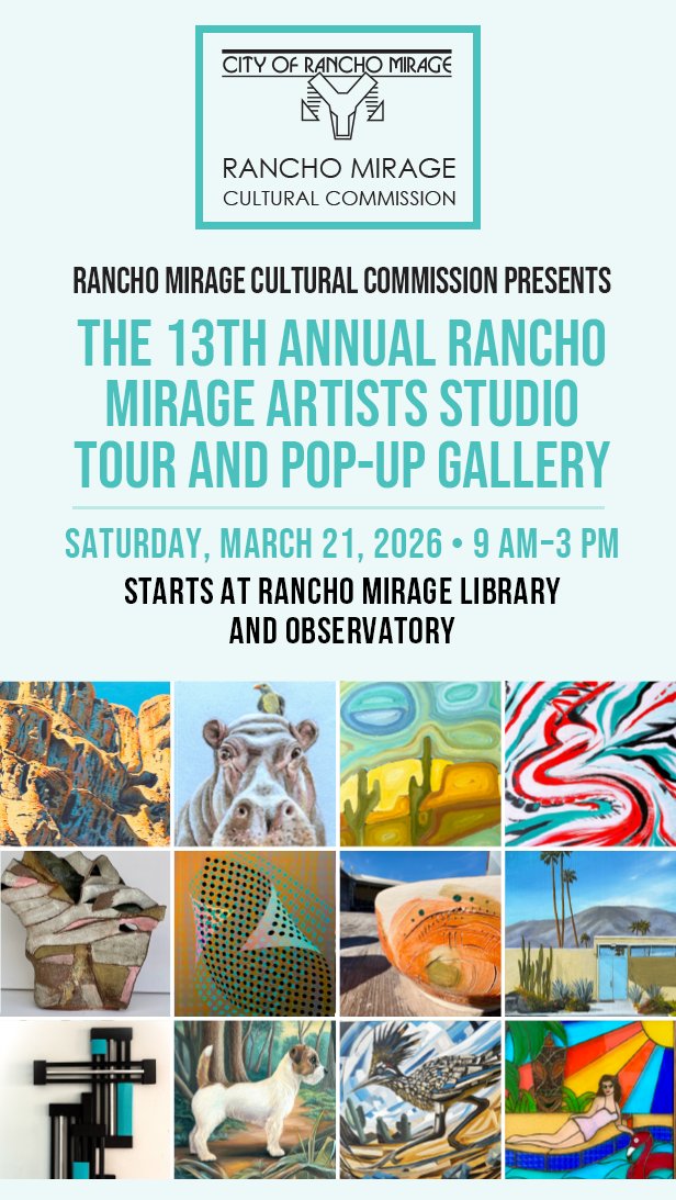 things to do in Palm Springs - next Saturday, March 21.