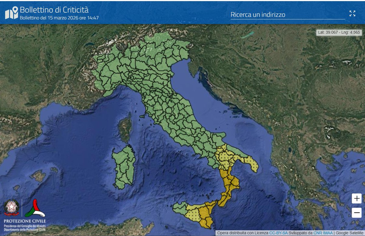 Dipartimento Protezione Civile tweet media