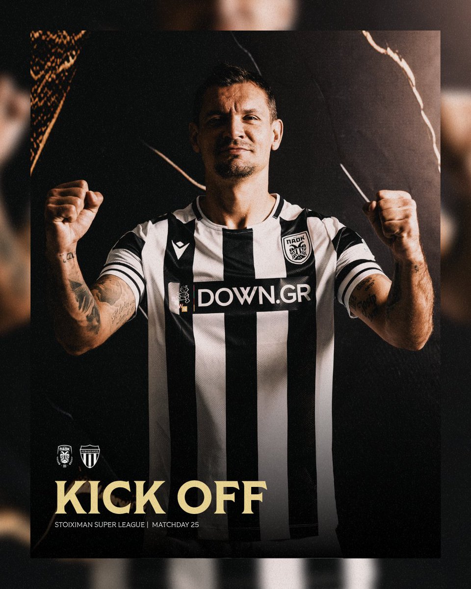 PAOK_FC's tweet image. #KickOff Σέντρα στο παιχνίδι! #PAOKLEV #StoiximanSuperLeague #slgr #OurWay

ΠΑΟΚ-Λεβαδειακός ζωντανά από το paokfc.gr και τα Digital Media της ΠΑΕ ΠΑΟΚ με live περιγραφή, εικόνες και στατιστικά εδώ: paokfc.gr/matches/paok-l…