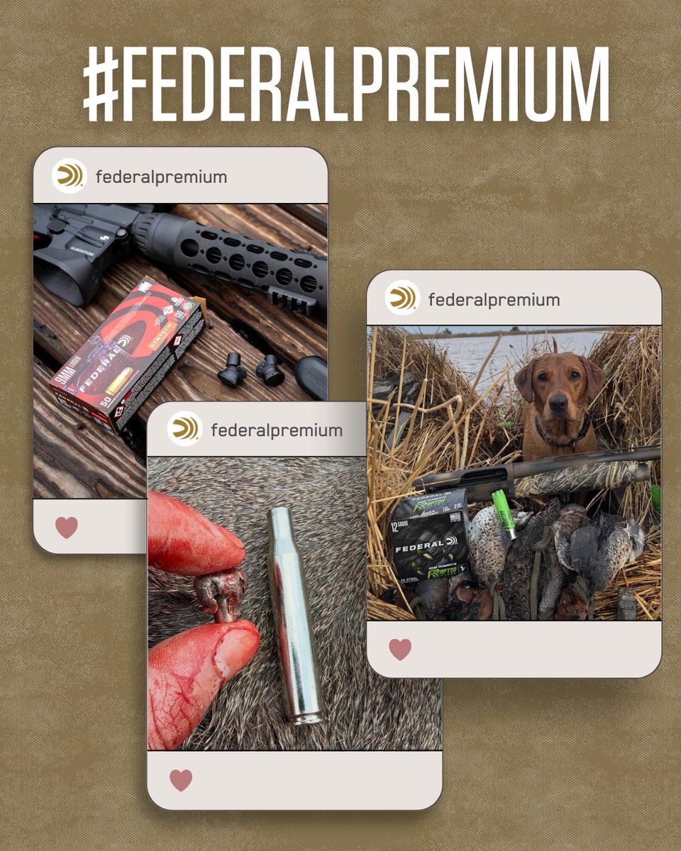 Federal Premium tweet media