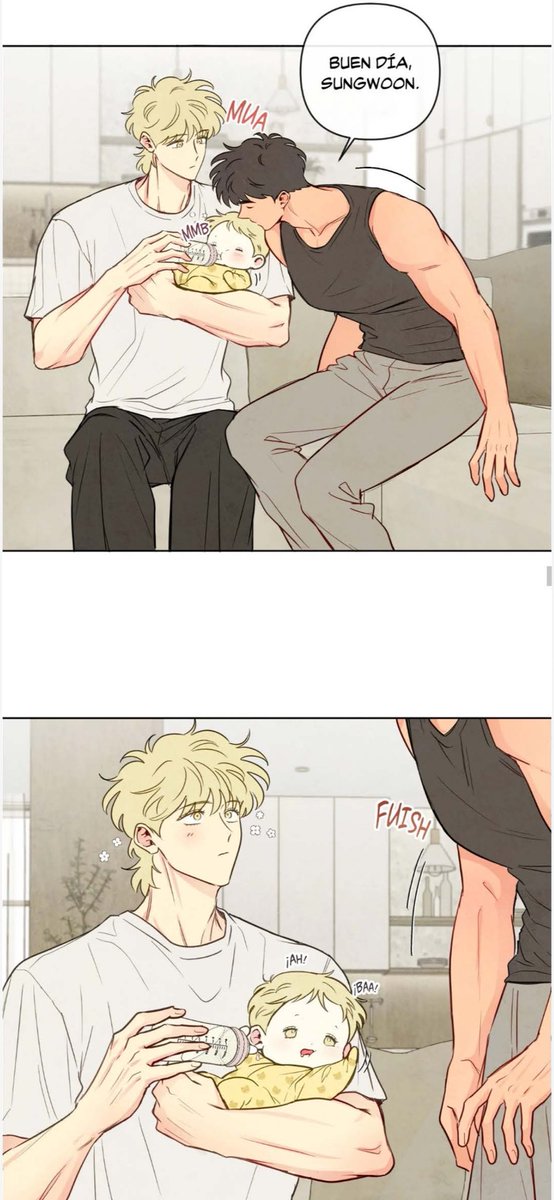 Pigeon_Pio's tweet photo. Como se molestaba cuando Taesun no le iba a dar un beso😭 amo este manwha https://t.co/xdVOoHOisC