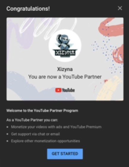 XizynaHunzuna's tweet photo. Fun Fact 4 years ago on this day I got YouTube Partner so the fact I got Partner on kick for my birthday is a true blessing 😭

@YouTubeCreators @YouTube @kick https://t.co/CXhwiIJKVr