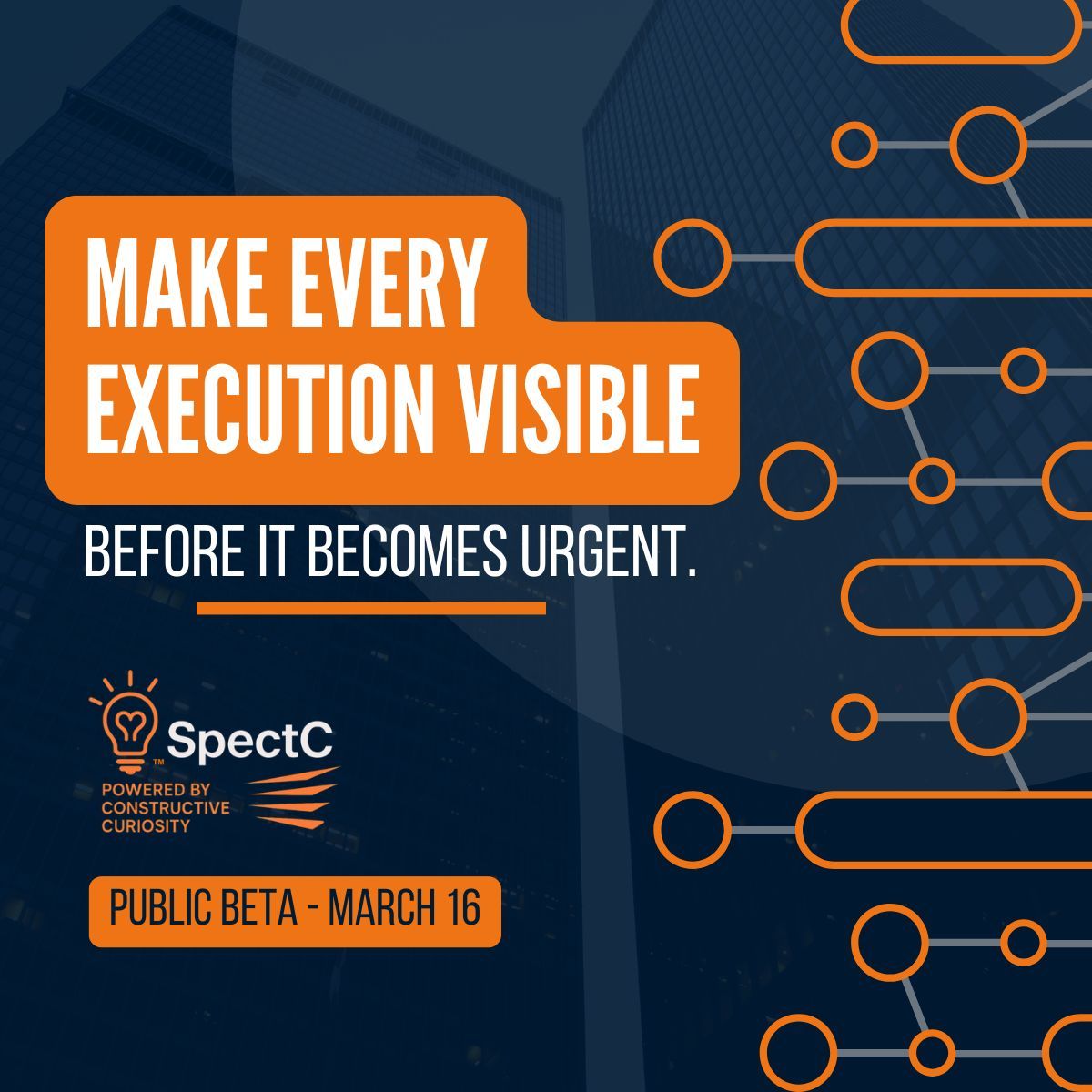 SpragileCC's tweet image. Execution rarely collapses overnight.
It drifts. The signals are there. Most systems just do not surface them clearly.

SpectC is built for teams who want visibility before problems compound.

Public Beta launches March 16. 
#SpectC #ExecutionMatters #StartupExecution #PMO #SaaS
